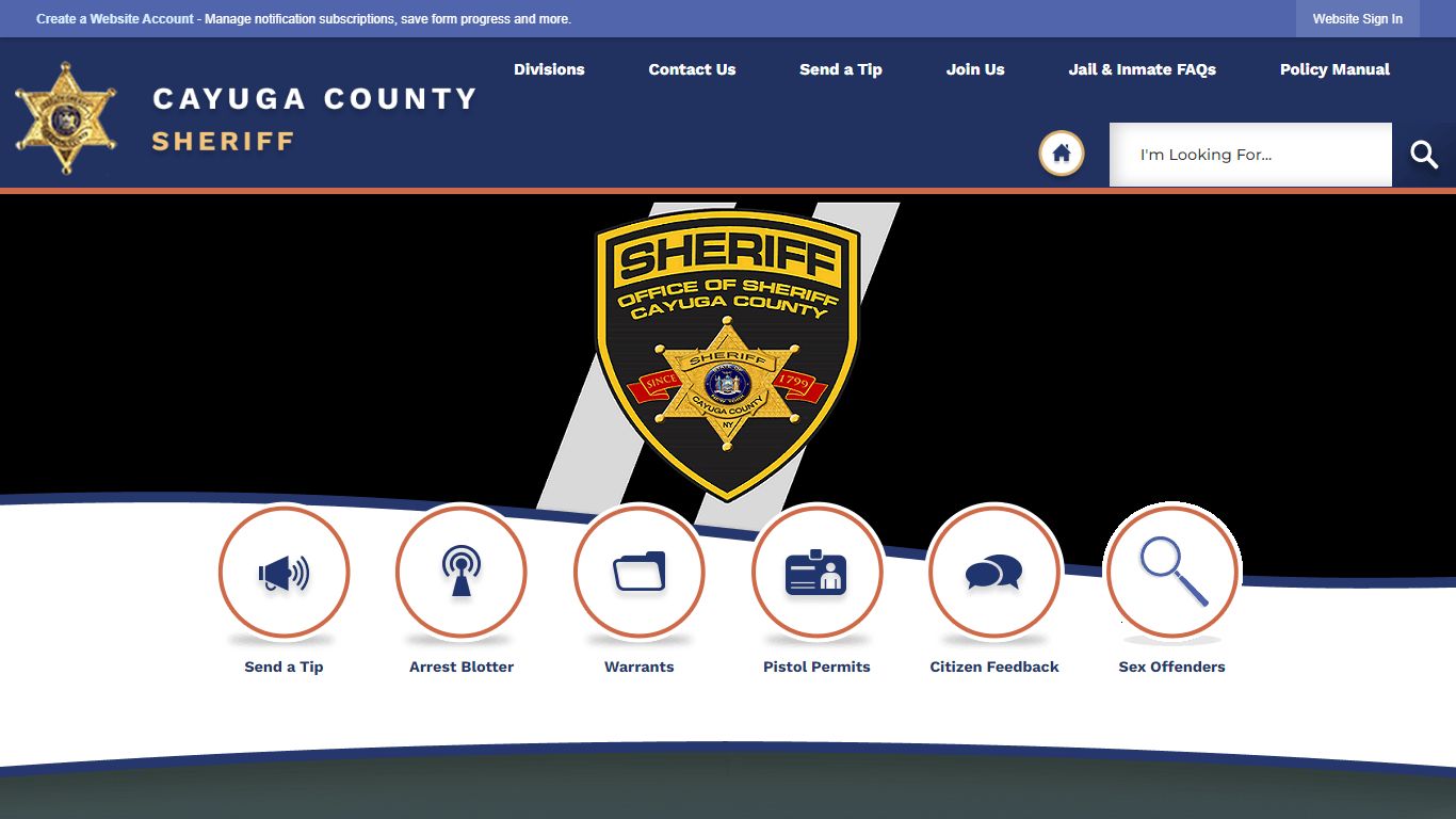 Sheriff's Office | Cayuga County, NY